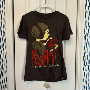 Unisex Korn Follow The Leader T-Shirt - Size: Small